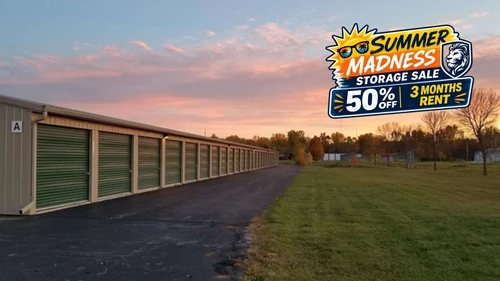 Lok Safe Storage - Cornell storage facility exterior view